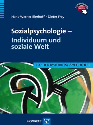 cover image of Sozialpsychologie – Individuum und soziale Welt